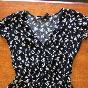 Forver 21 Floral Romper